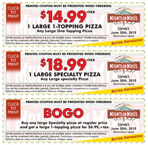mountain mike pizza coupons
